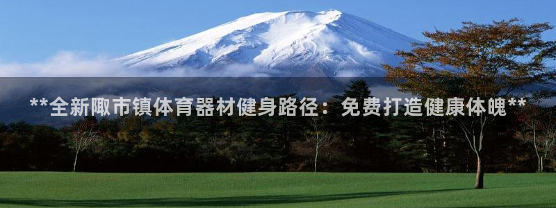 富联平台官网登录：**全新陬市镇体育器材健身路径：免