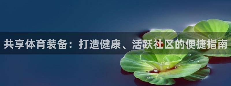 富联平台赢钱不给退怎么办呢：共享体育装备：打造健康、