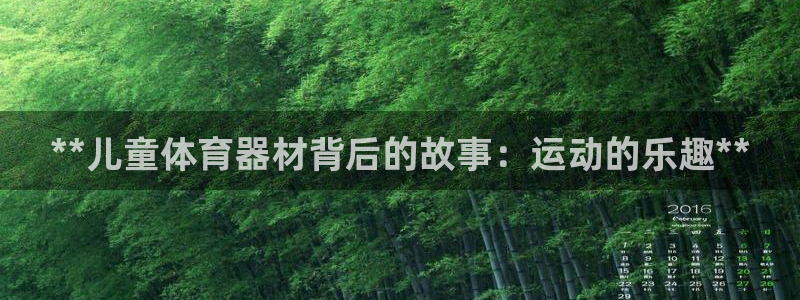 富联娱乐李 411O31 娱乐：**儿童体育器材背后