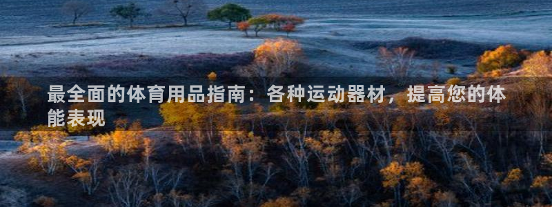 富联平台代理注册要钱吗：最全面的体育用品指南：各种运