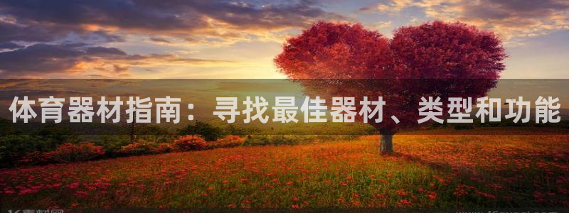 富联官方网站下载安装：体育器材指南：寻找最佳器材、类