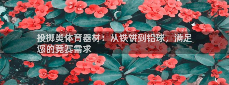 富联平台客 37oo735：投掷类体育器材：从铁饼到