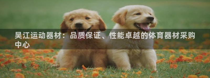 江西富联地产：吴江运动器材：品质保证、性能卓越的体育