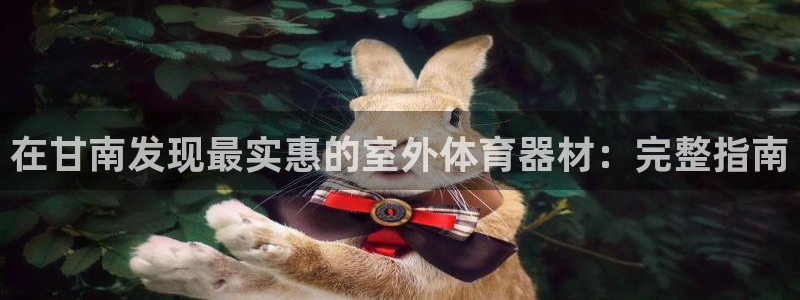 富联申购：在甘南发现最实惠的室外体育器材：完整指南